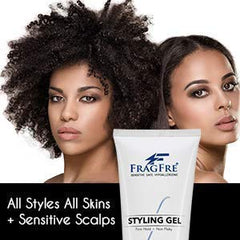 FRAGFRE Texture Gel Incolore, tenue nette sans résidu visible.