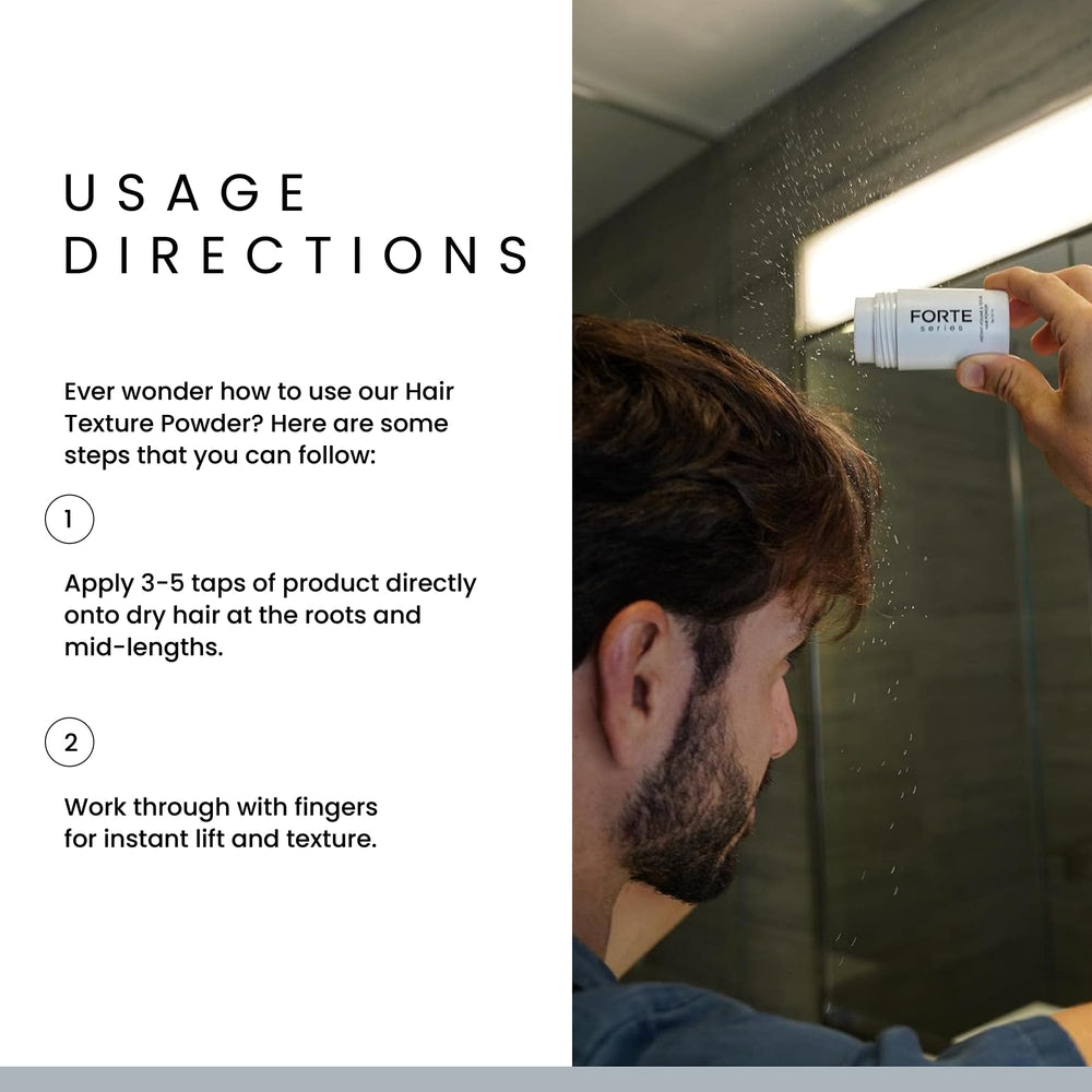 Fragrance-free Forte Series formula suitable for daily styling.
