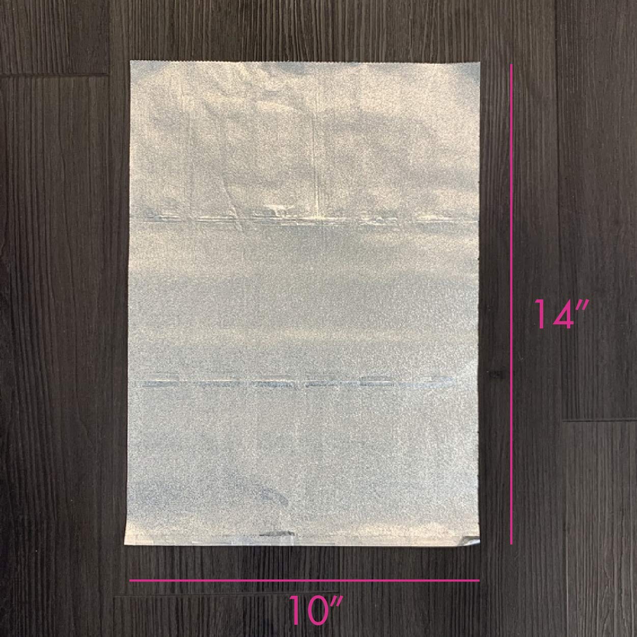 FRAMAR Big Poppa – feuilles argentées embossées, aspect pro et réduction du bruit.