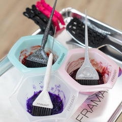 FRAMAR brosse coloration cheveux classique, outil polyvalent pour la plupart des applications.
