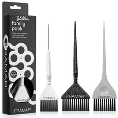FRAMAR brosse coloration cheveux extra-large, idéale pour retouches racines et balayage.