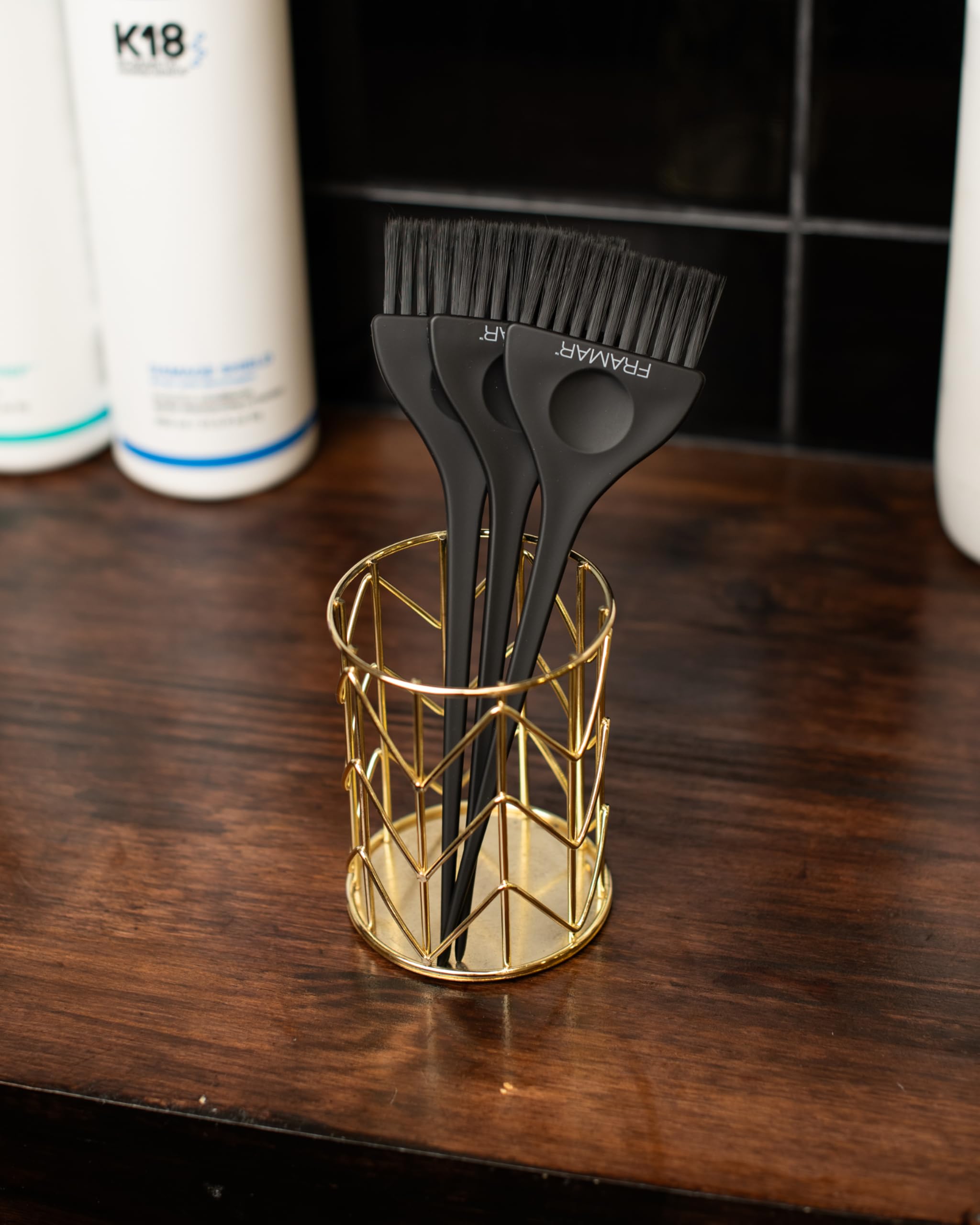 FRAMAR brosse couleur cheveux, parfait pour balayage et applications en feuilles.