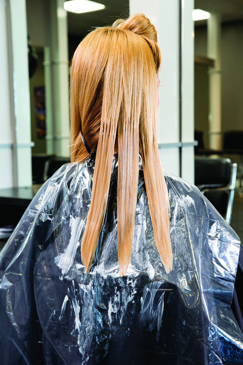 FRAMAR cape coiffure jetable, intégrée facilement à la prestation