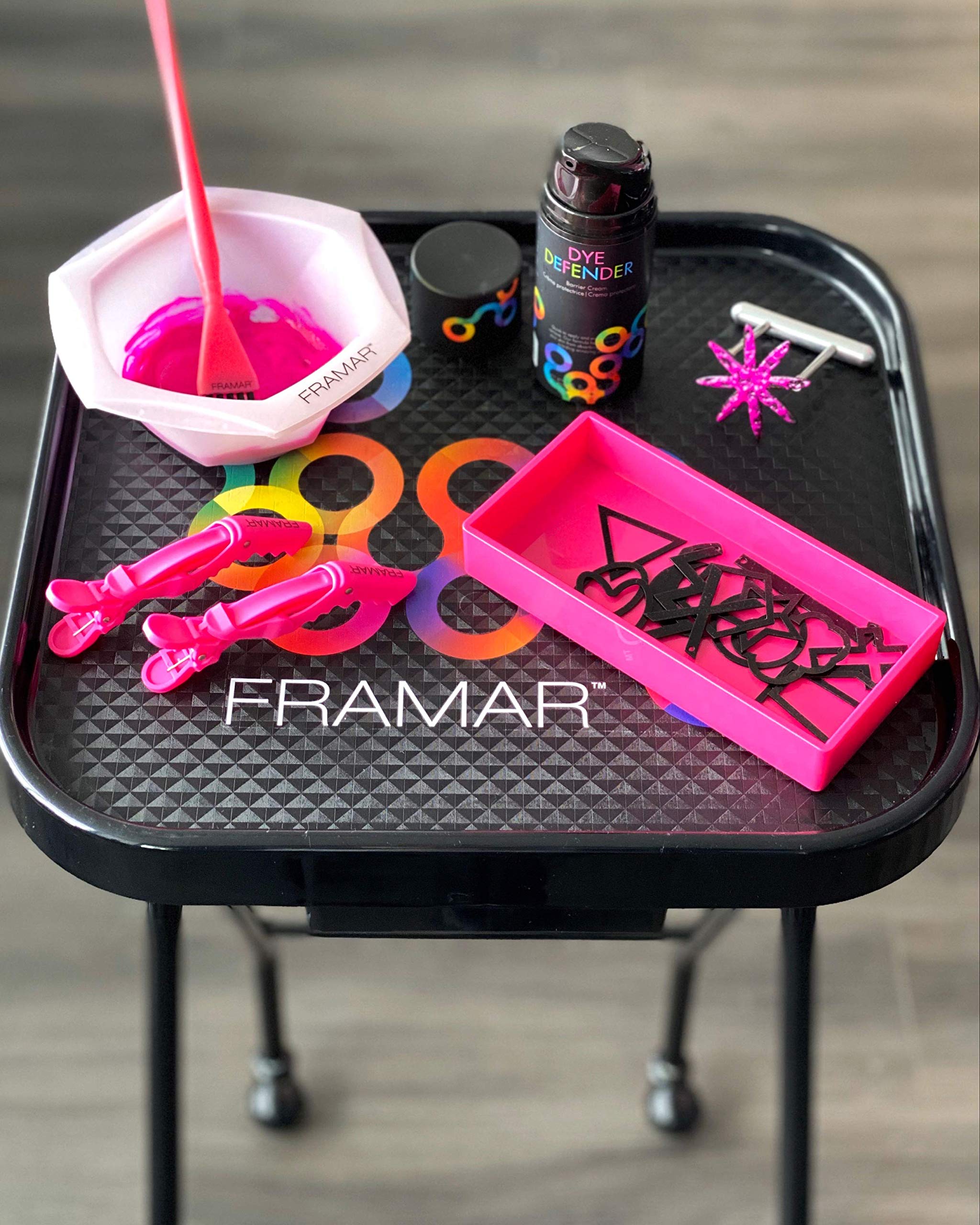 Framar Crème Barrière Coloration parfum frais et discret pendant l’application.