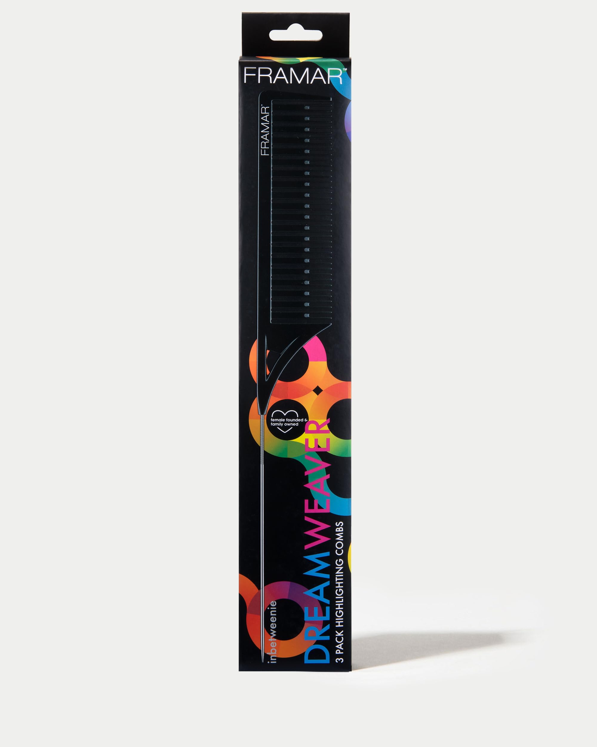 Framar Dreamweaver trio de peignes, adapté à diverses techniques d’éclaircissement.