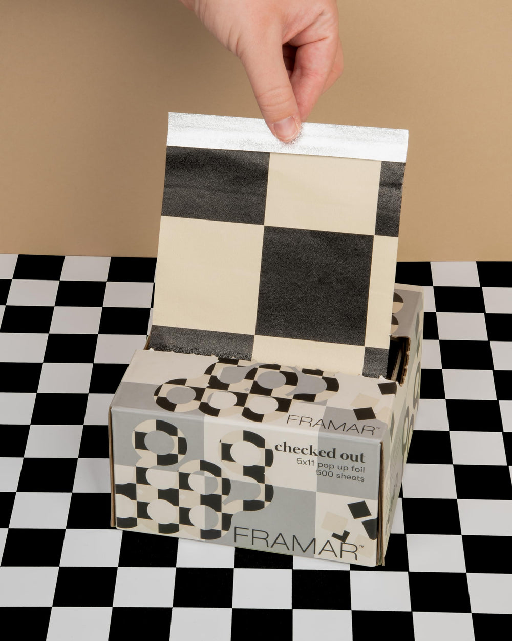 FEUILLES FRAMAR bord pré-plié 1/2 pouce pour préparation rapide