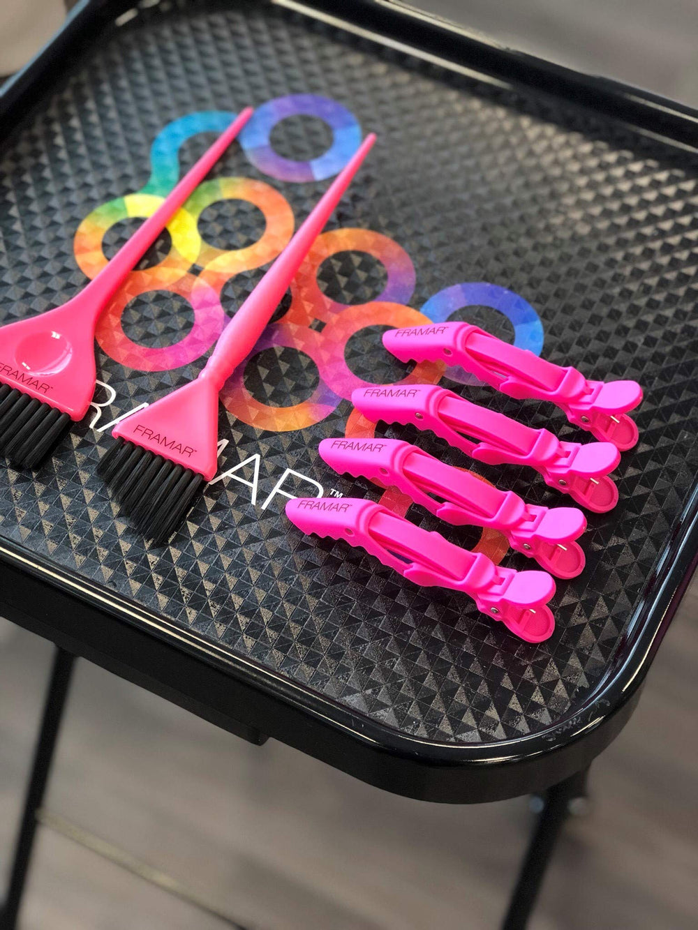 FRAMAR Gator Grips Rose – design ergonomique pour un confort prolongé.