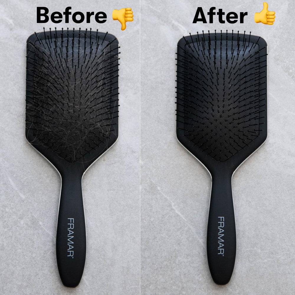 Framar nettoyeur pour brosse ronde, élimine poils et poussière.
