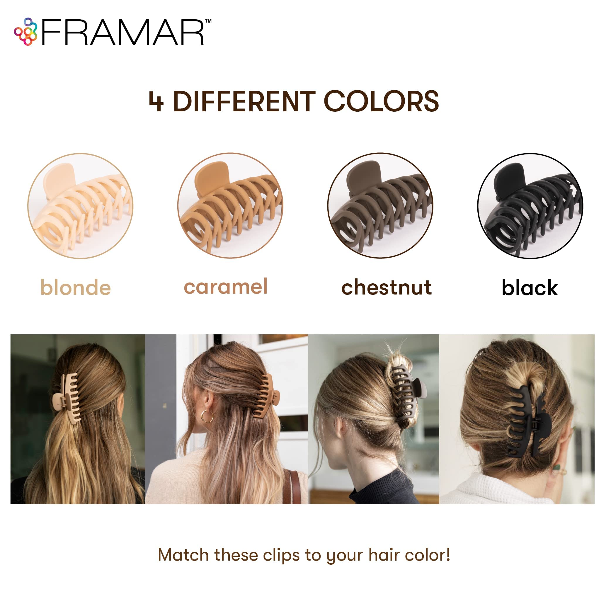 FRAMAR design neutre s'accordant à toutes les tenues et styles.
