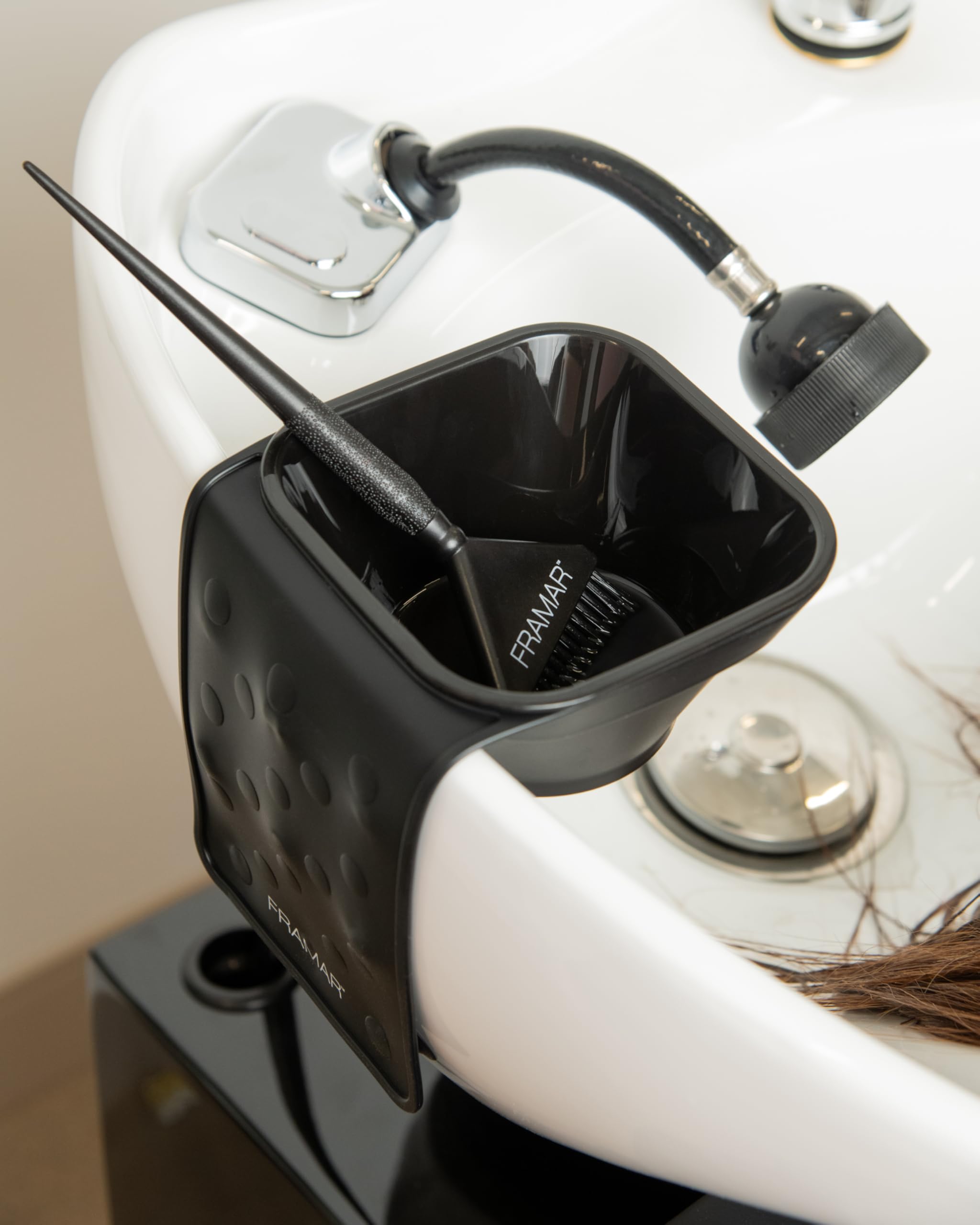 FRAMAR planche-teinte-preparation facilite l'organisation de la teinte.