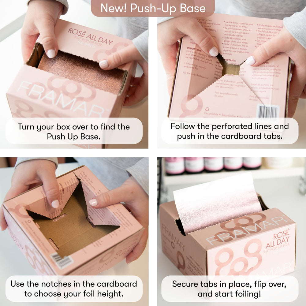 FRAMAR Rosé: format 5x11 sans coupe, gain de temps.