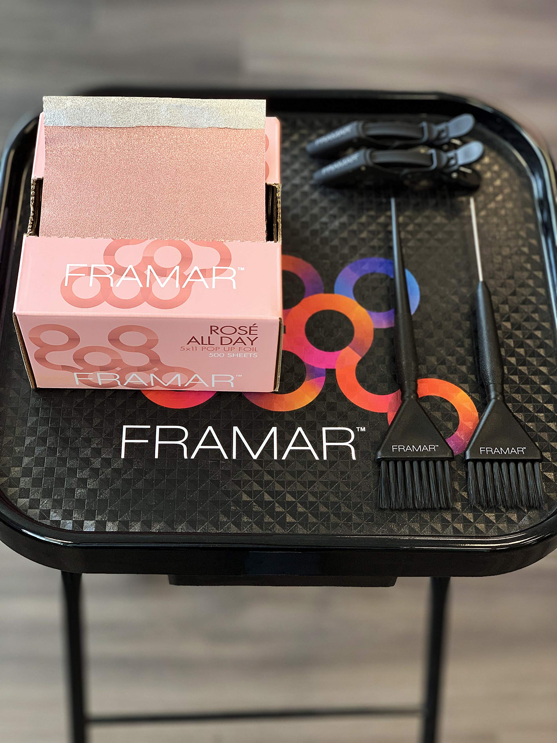 FRAMAR Rosé: qualité professionnelle en aluminium robuste.