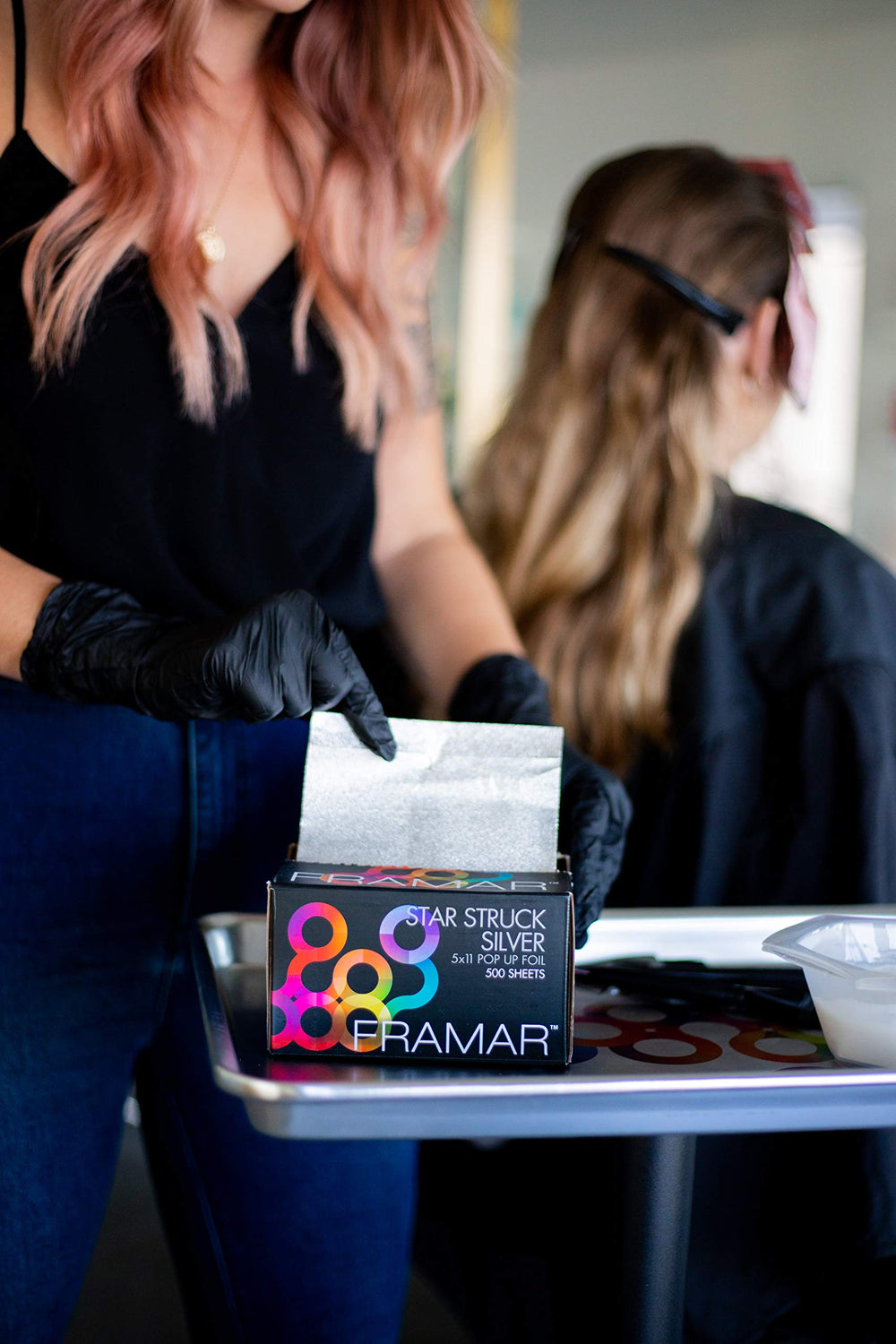 FRAMAR usage professionnel coiffure, conçu pour coloristes exigeants.