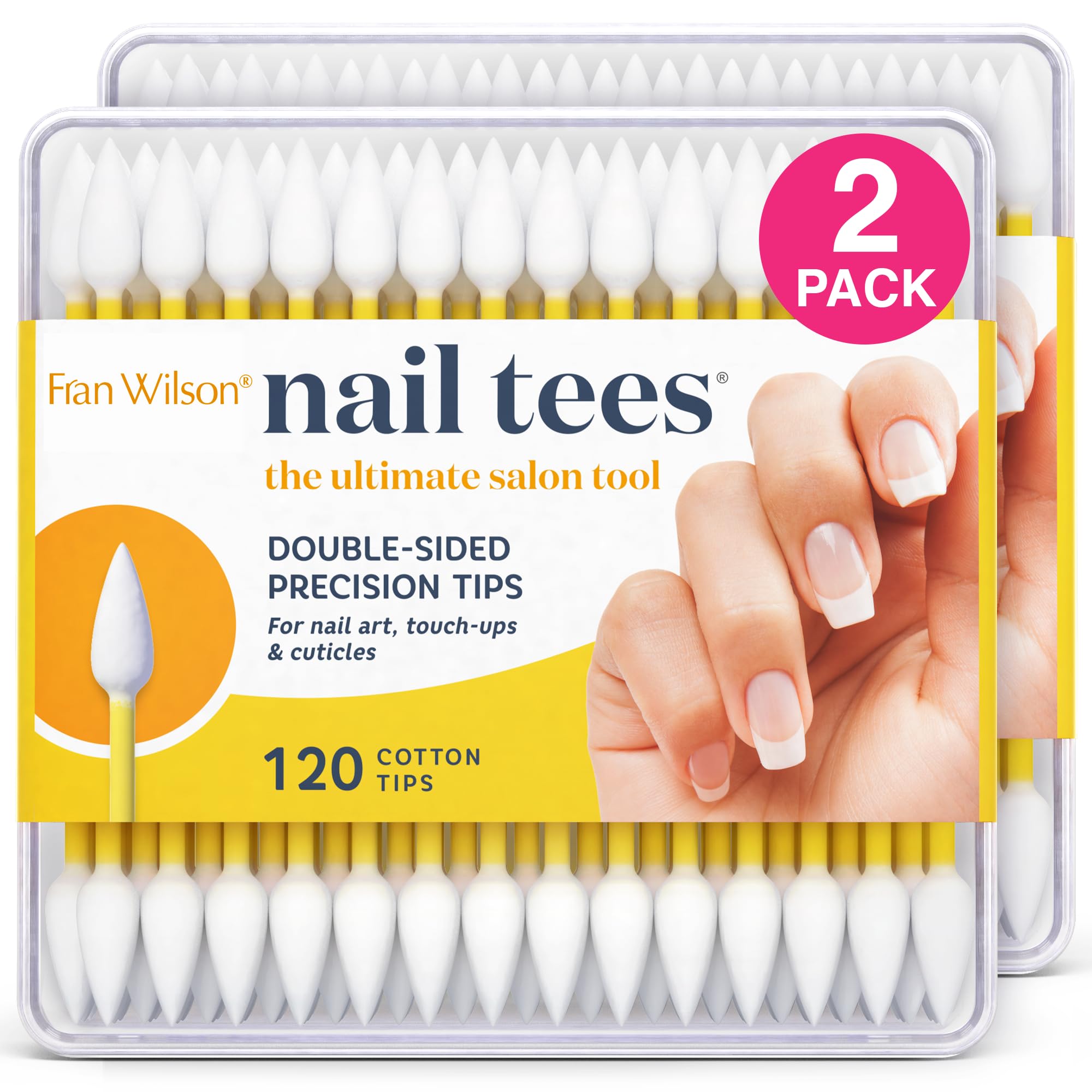Fran Wilson Nail Tees emballage, outil précis pour soins des ongles à domicile.