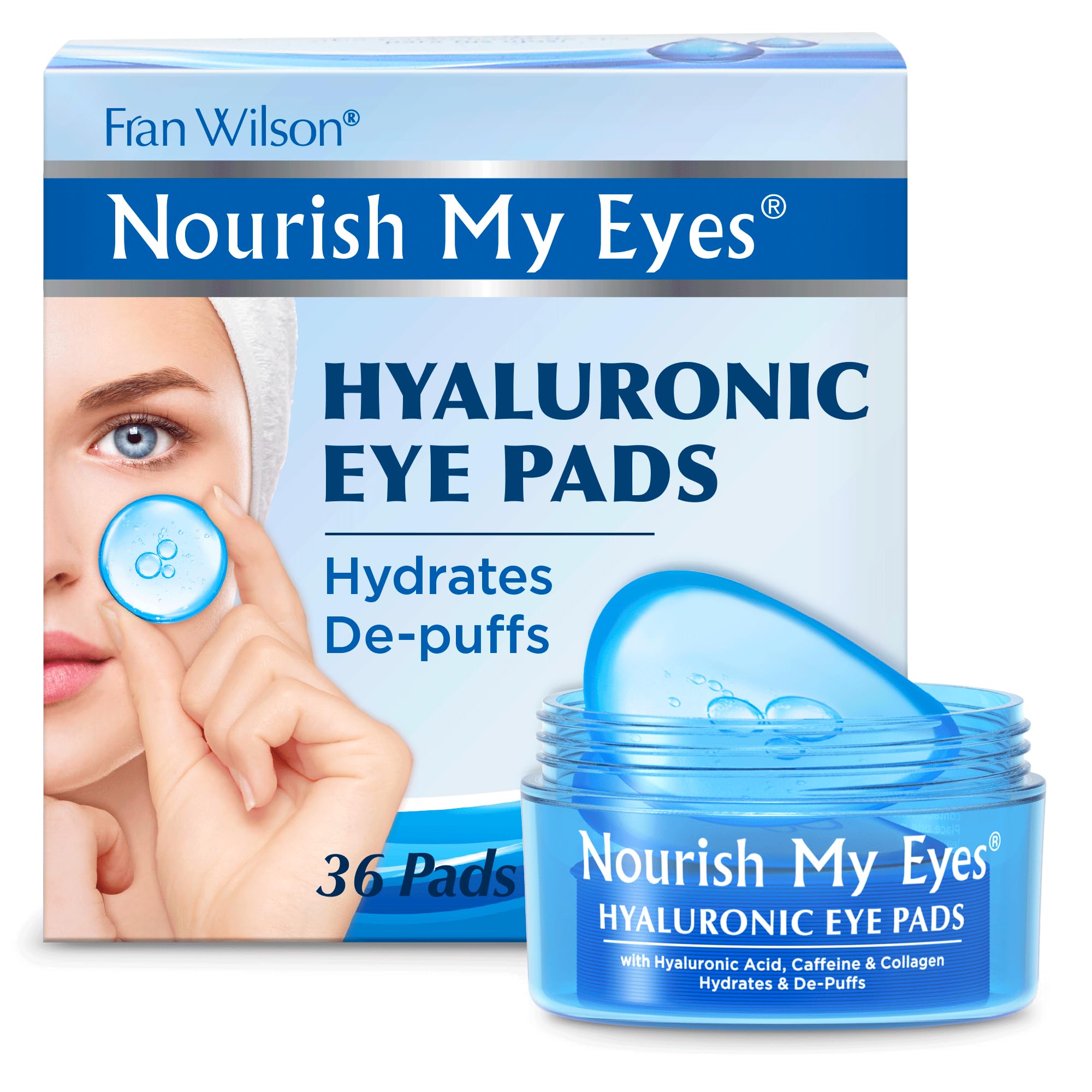 Patchs yeux Fran Wilson Nourish My Eyes rafraîchissants pour un regard renouvelé.