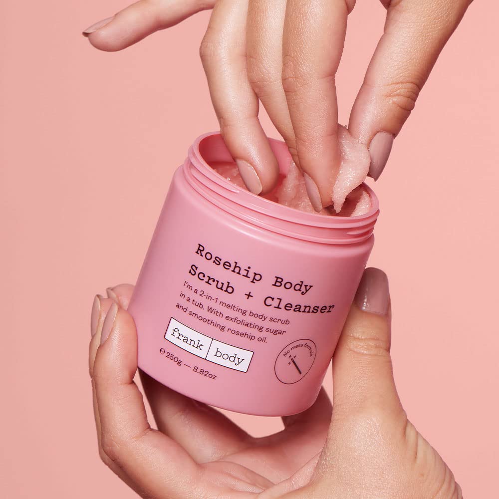 frank-body gommage-corps lavande huile parfum apaisant.