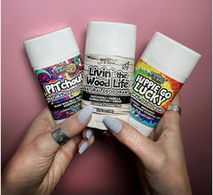 Emballage éco-responsable du trio Frankie et Myrrh, emballage recyclable.