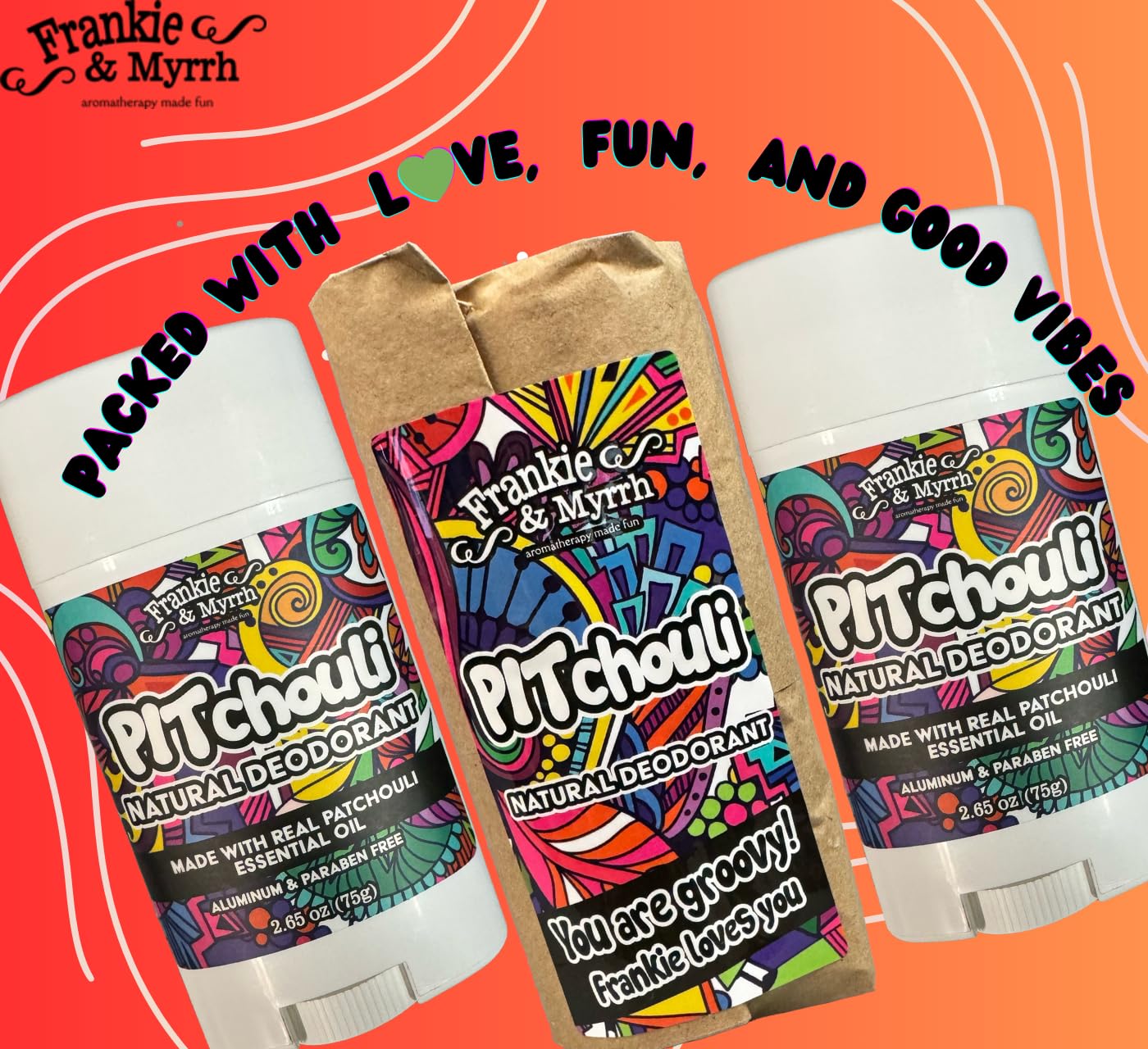 Frankie & Myrrh – texture lisse et application facile sur la peau.
