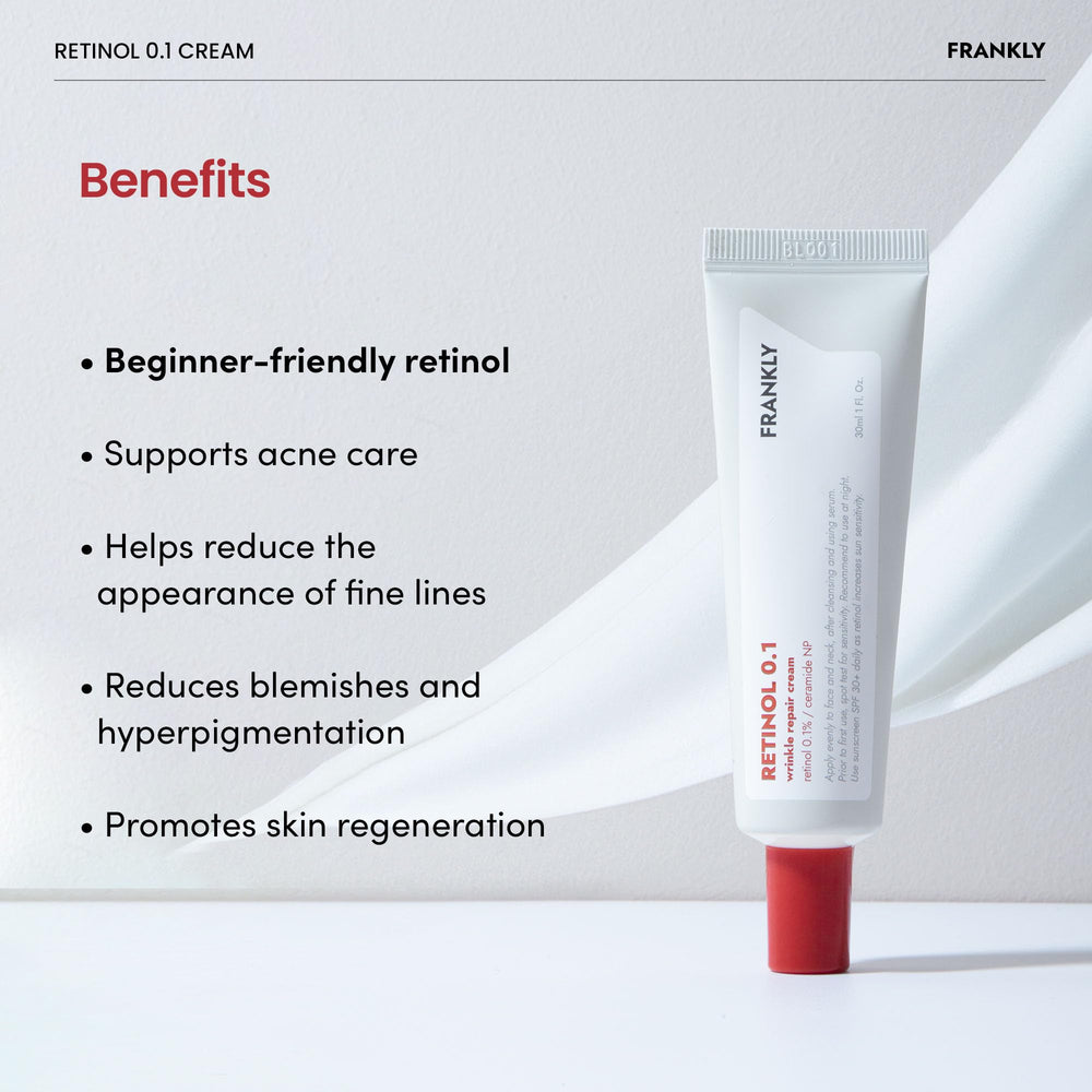 FRANKLY Crème avec ceramides et ginseng — hydratation durable.