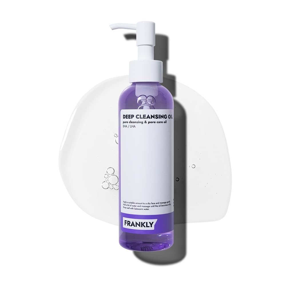 FRANKLY huile nettoyante pore : purification des pores et contrôle le sebum.