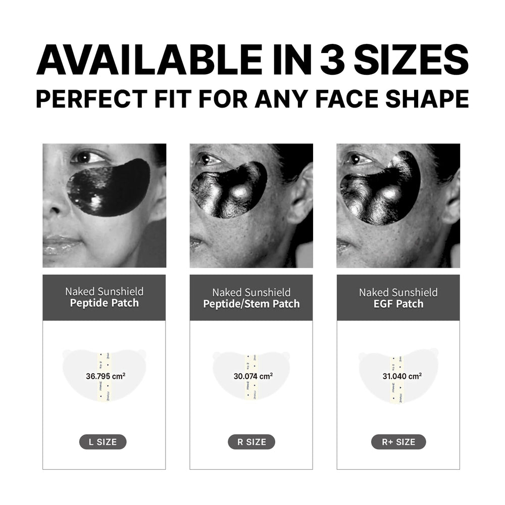 FRANZ Patch UV 50+ peptides hydratants, soin ciblé autour des yeux.