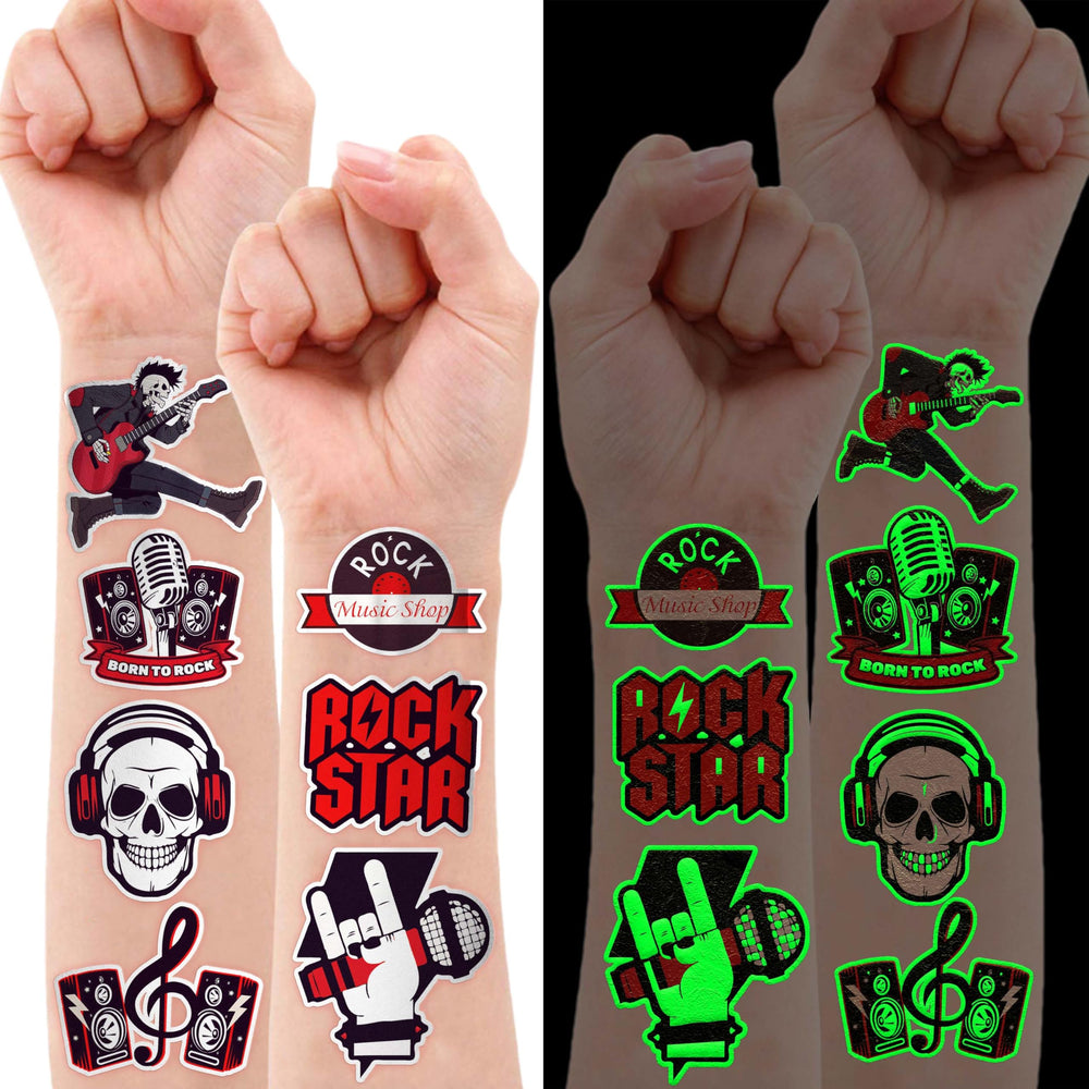 Feuilles tatouages rock prédecoupées par frawharmone