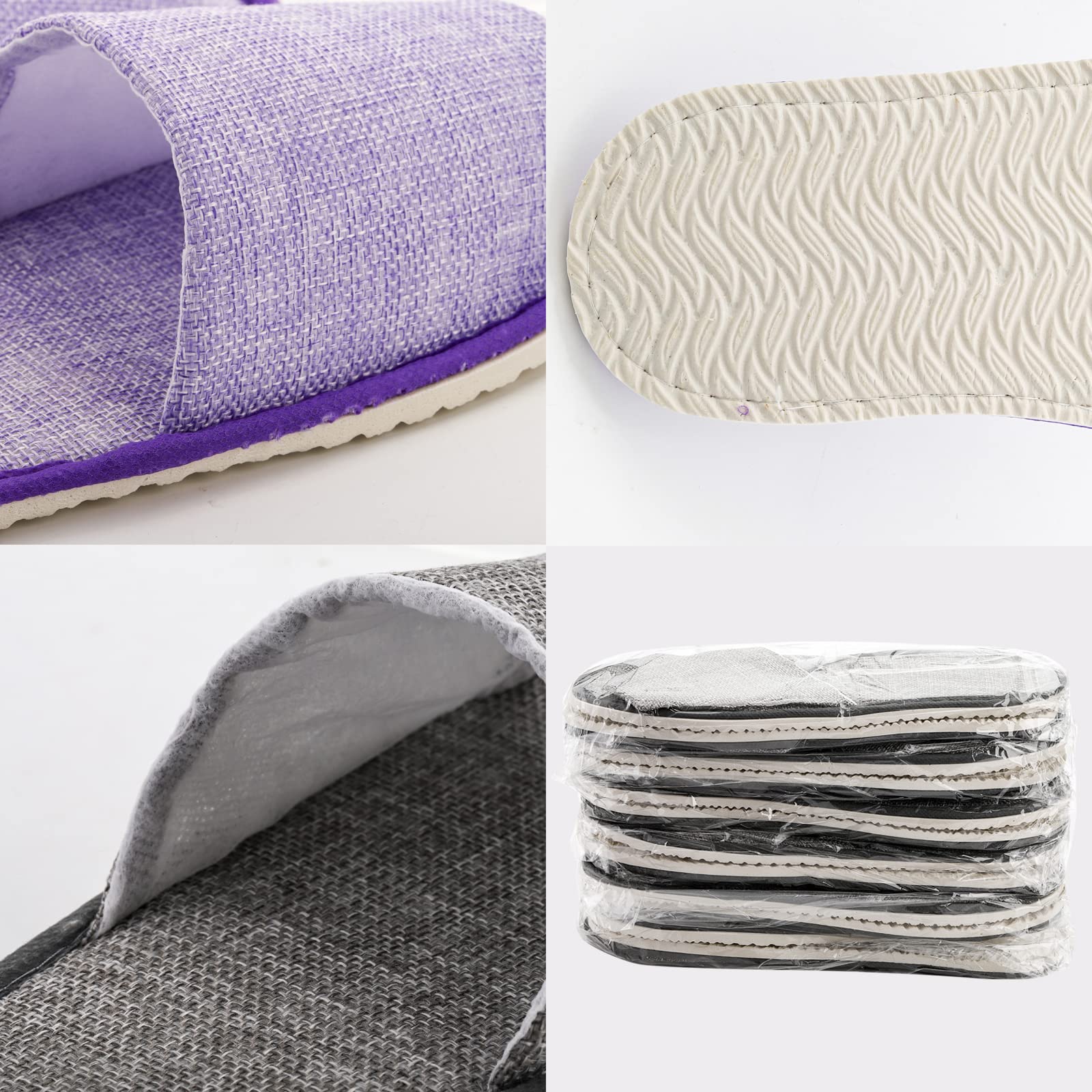 Chaussons Frcctre polyvalents pour hôtel, voyage et spa.