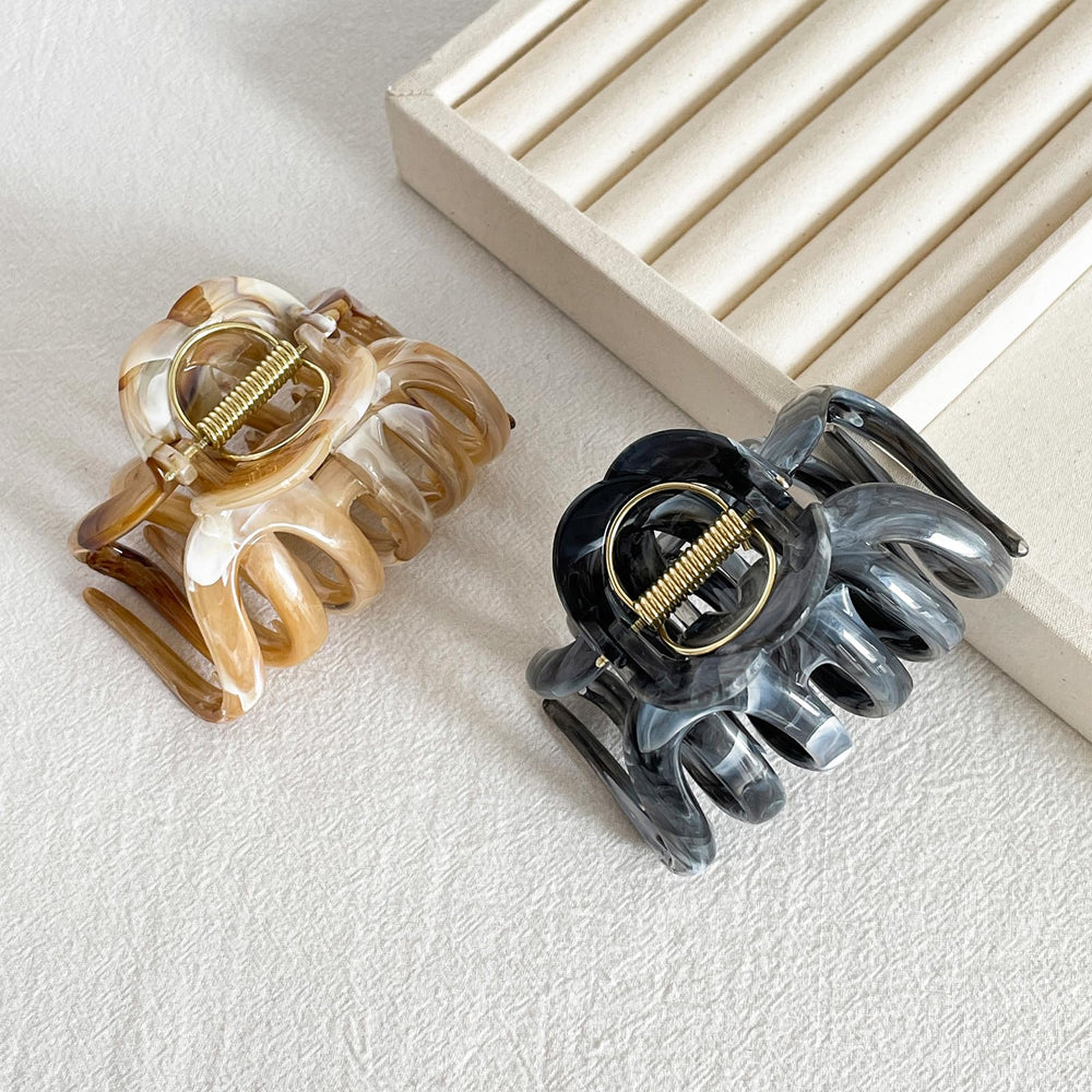 FRDTLUTHW barrette cheveux tendance pour demi-queue et chignon rapide.