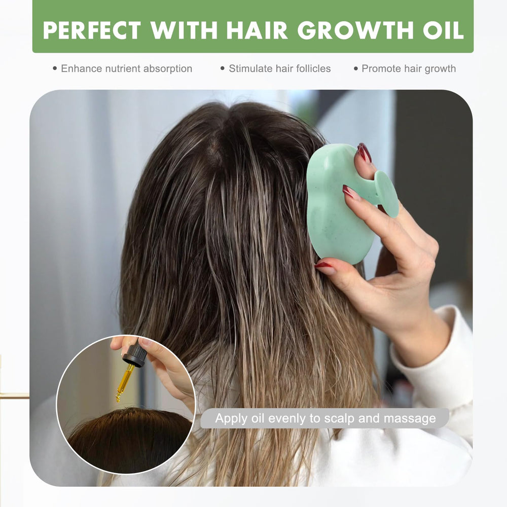 FREATECH massage sous la douche sur cheveux mouillés, sensation rafraîchissante.