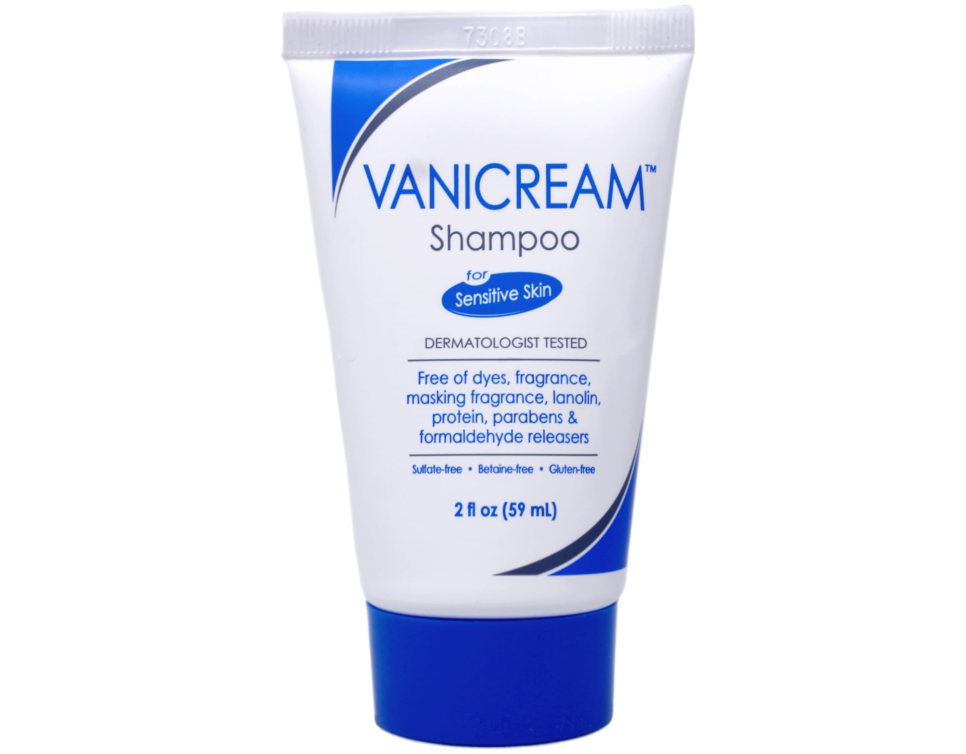 Shampoing Free & Clear, usage quotidien sans irritants pour cuir chevelu sensible.