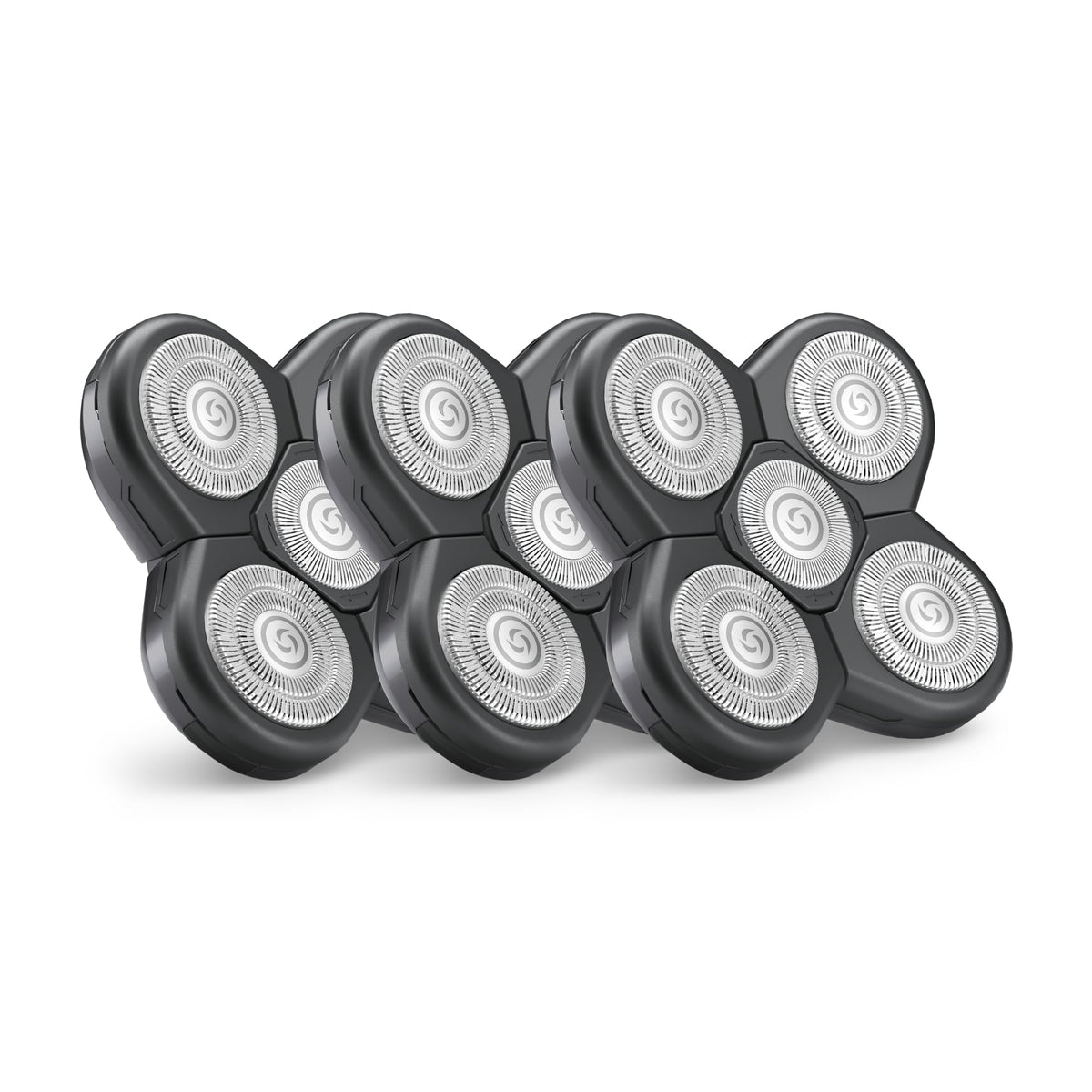 Lames Freebird FlexSeries vues en gros plan, rasage précis et doux pour peau sensible.