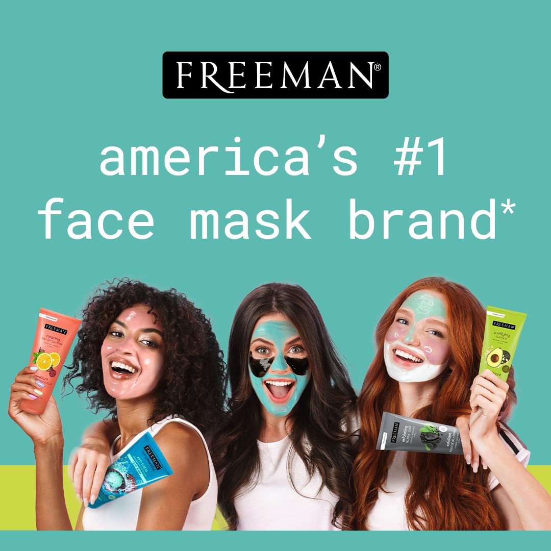Avocat et avoine dans Freeman masque argile avocat, formulation nourrissante et apaisante.