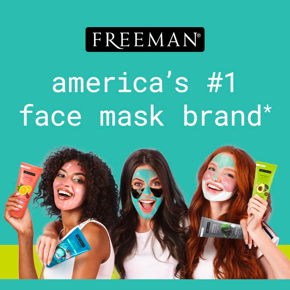 Avocat et avoine dans Freeman masque argile avocat, formulation nourrissante et apaisante.