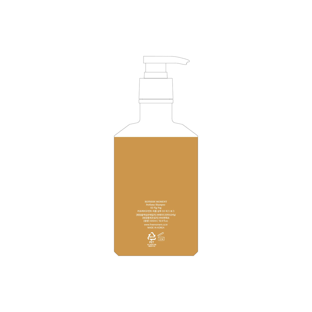 Shampooing parfum FREEMOMENT, extraits Jeju Obtusa et baies, éclat naturel.