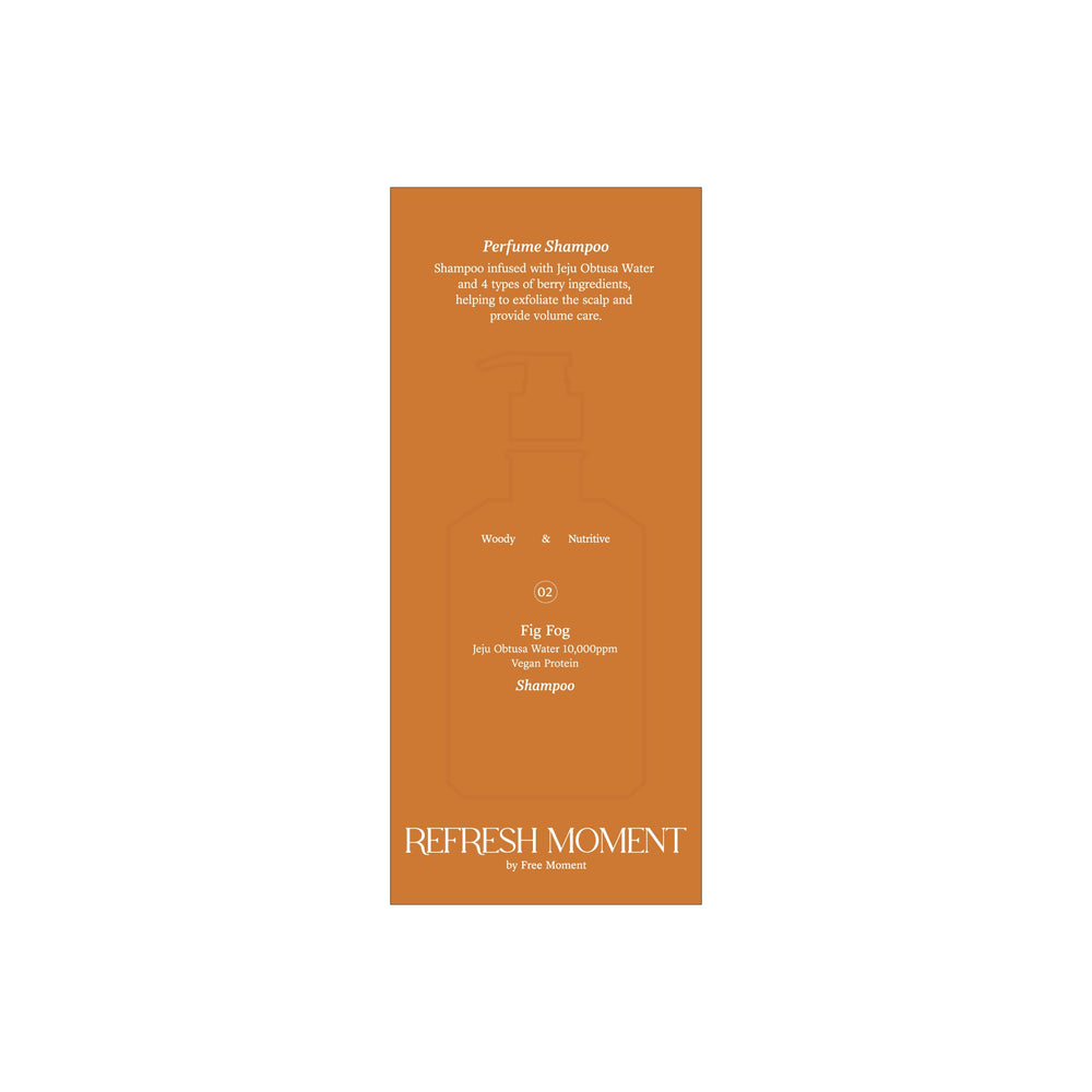 Shampooing parfum FREEMOMENT, mousse veloutée, exfolie le cuir chevelu tout en donnant du volume.