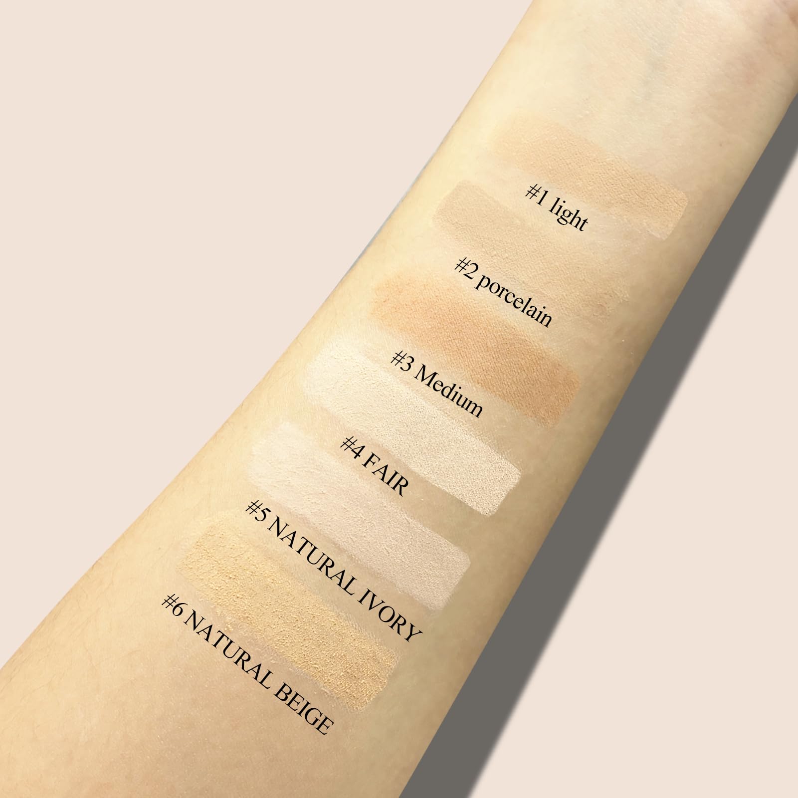 FREEORR correcteur intégré – corrigera légèrement les petites imperfections.