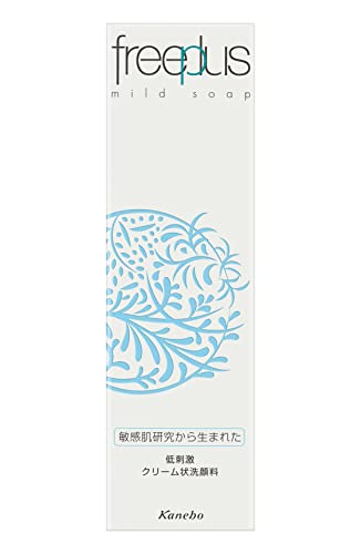 Texture crèmeuse du FreePlus Savon Doux pour le visage, nettoie sans dessécher.