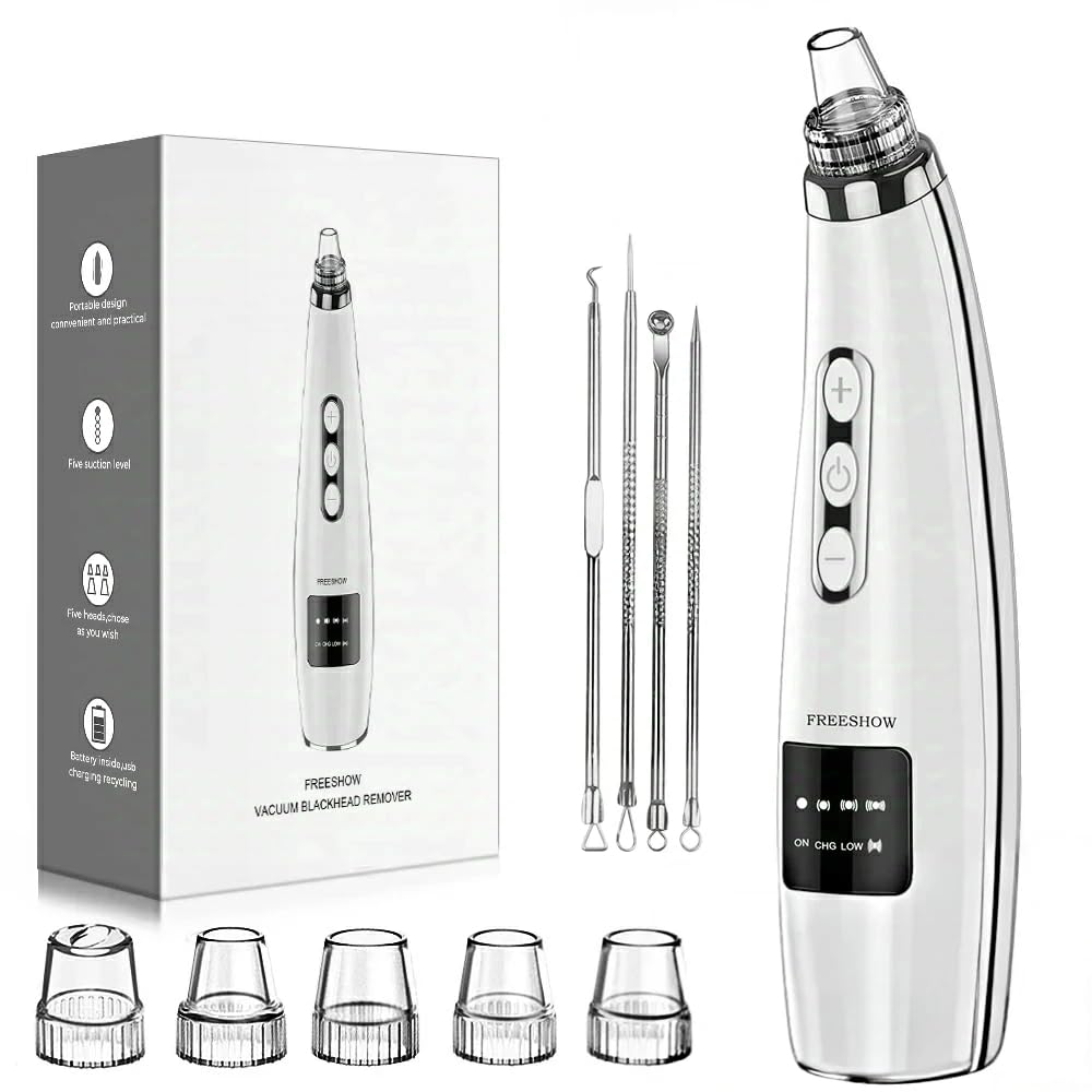 FREESHOW aspirateur pores et comédons: nettoyage en douceur et réduction des points noirs.