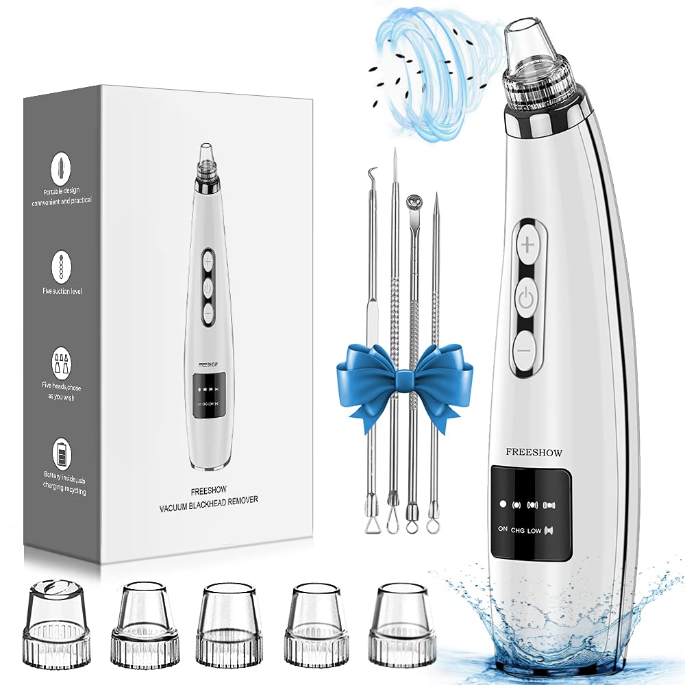 FREESHOW aspirateur-pores – nettoyage en profondeur du visage pour une peau plus nette