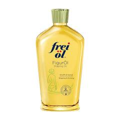 frei öl shaping oil - emballage végan facilement identifiable pour le soin raffermissant.