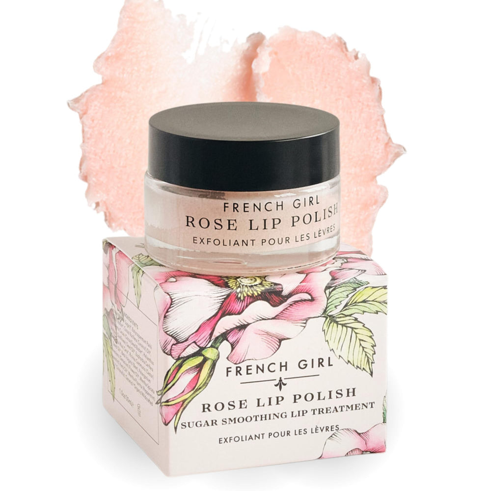 French Girl Organics gommage végane et sans cruauté — soin éthique pour les lèvres.
