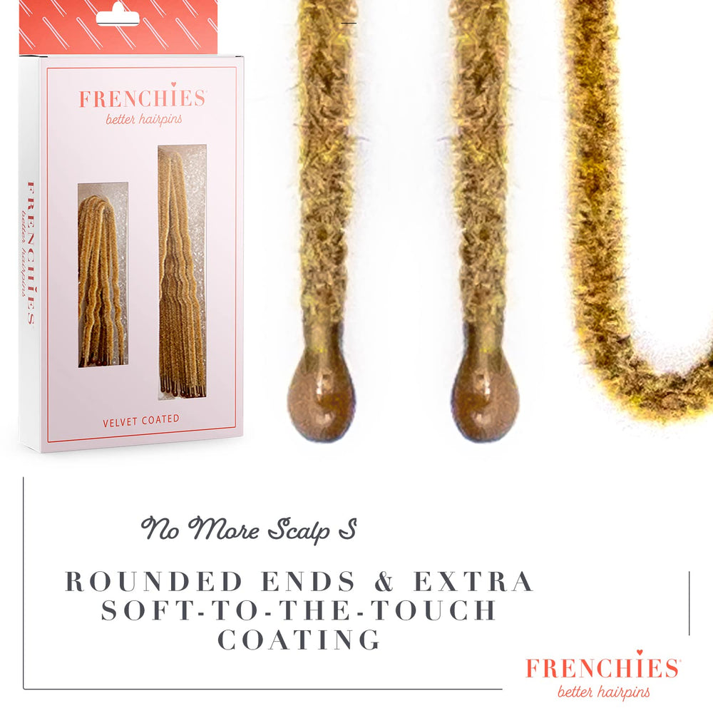 Épingle Frenchies douceur, confort durable pour cheveux.