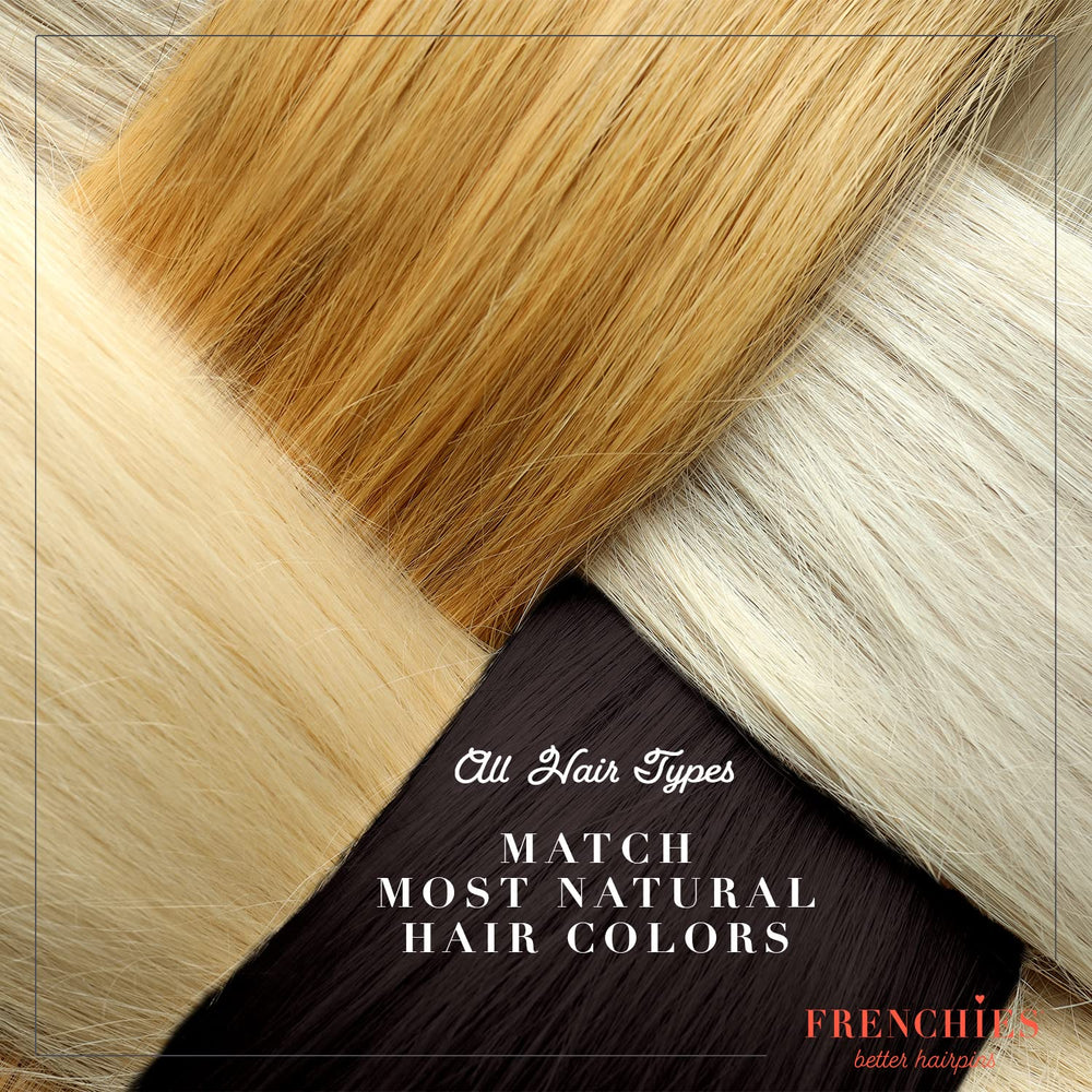Pince cheveux Frenchies 2 en 1, pratique et polyvalente.