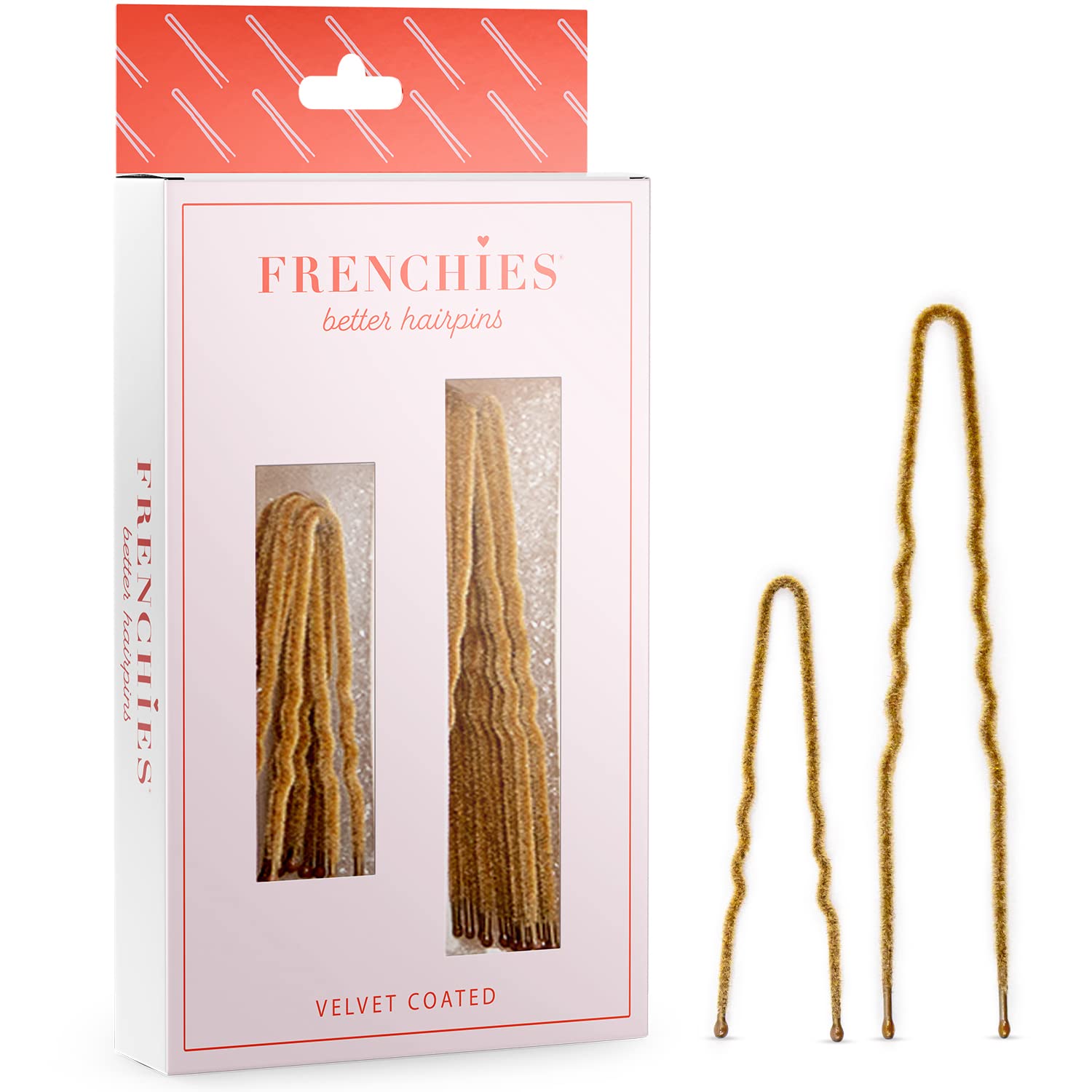Pince Frenchies torsade blond ensemble pour un maintien fiable des chignons.