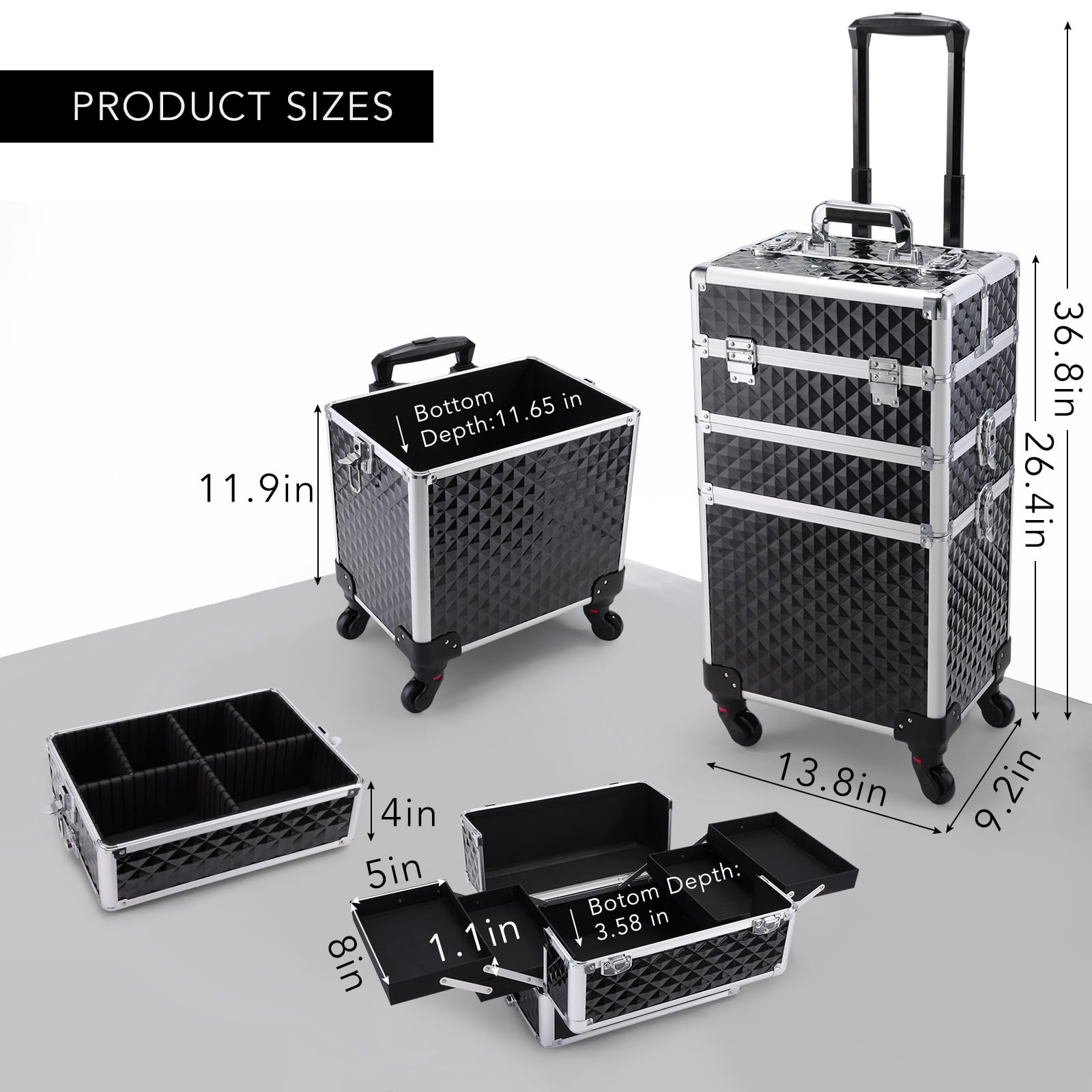 FRENESSA compartiments amovibles, configuration personnalisée