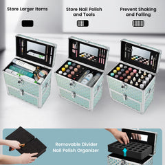FRENESSA range-accessoires nail-art, solution dédiée pour vernis et outils.