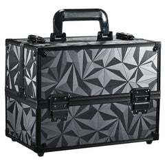 FRENESSA trousse maquillage noir à 6 étages, rangement optimal pour tous vos produits.