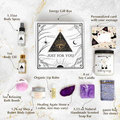 Coffret Frerdui avec bougies parfumées, ambiance spa à la maison.