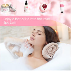 Frerdui huile bain rose, soin sensoriel pour une pause bien-être.