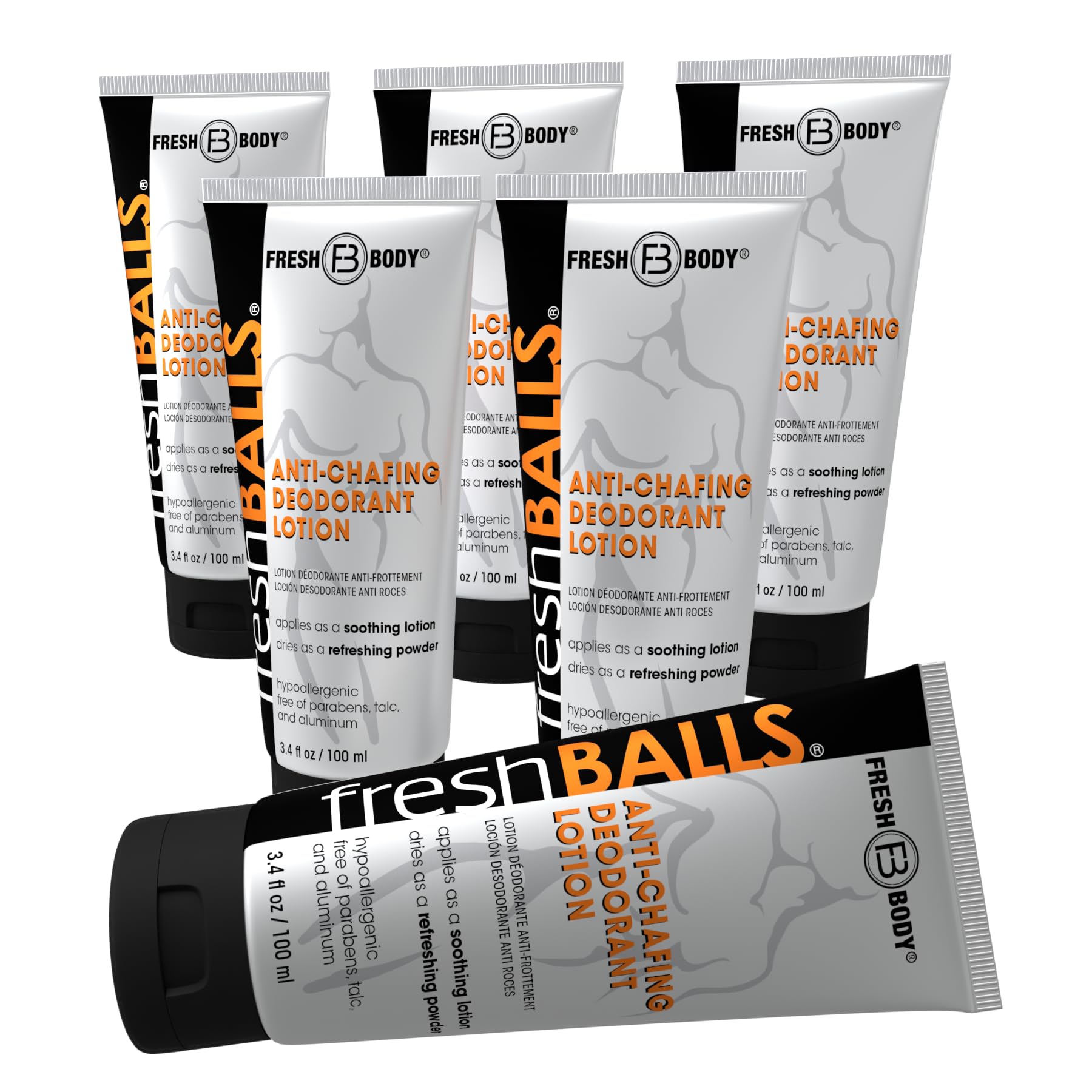 Fresh Balls flacon-1, déodorant crème-poudre pour une fraîcheur durable